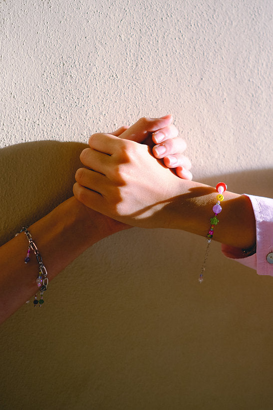 🍄 Psychedelic Garden Bracelet 🌈✨