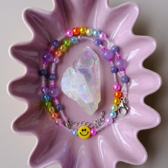 🍄 Psychedelic Garden Choker 🌈✨