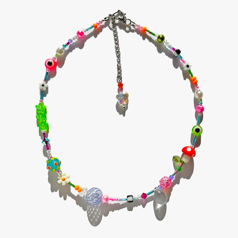 🍄 Magic Mushroom Island Necklace