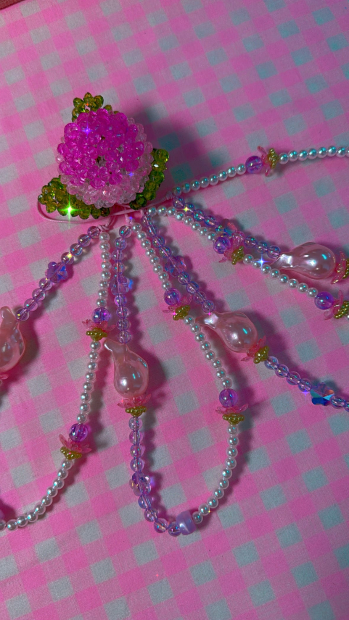 🪷 Lotus Flower Phone Charm