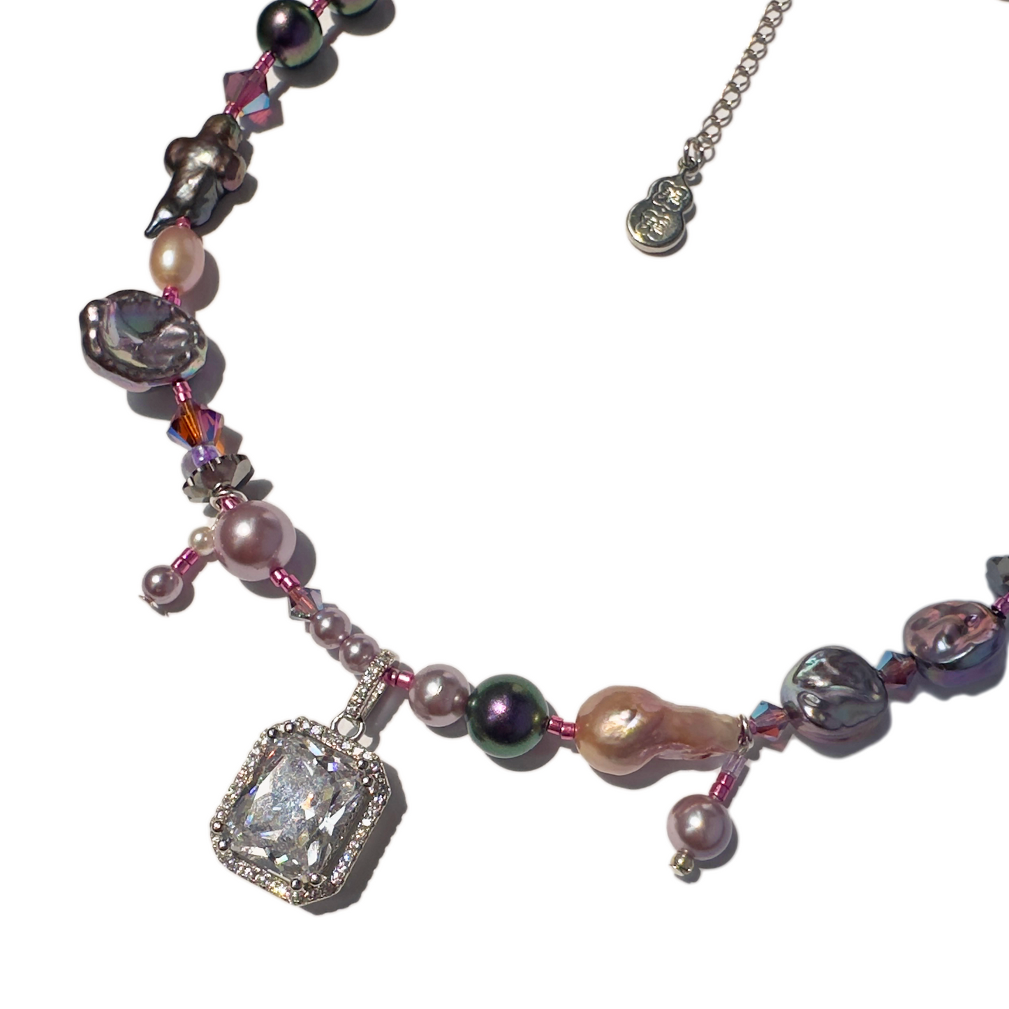 🔮 Purple Rain Necklace