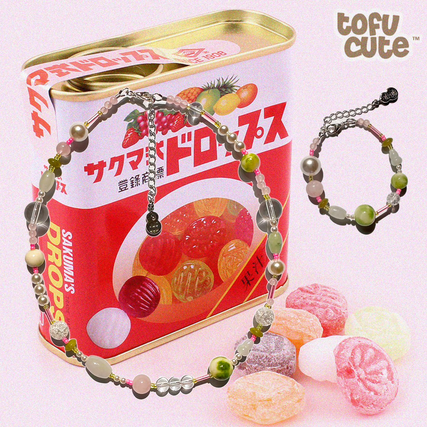 🍬 Sakuma Drops Candy Bracelet