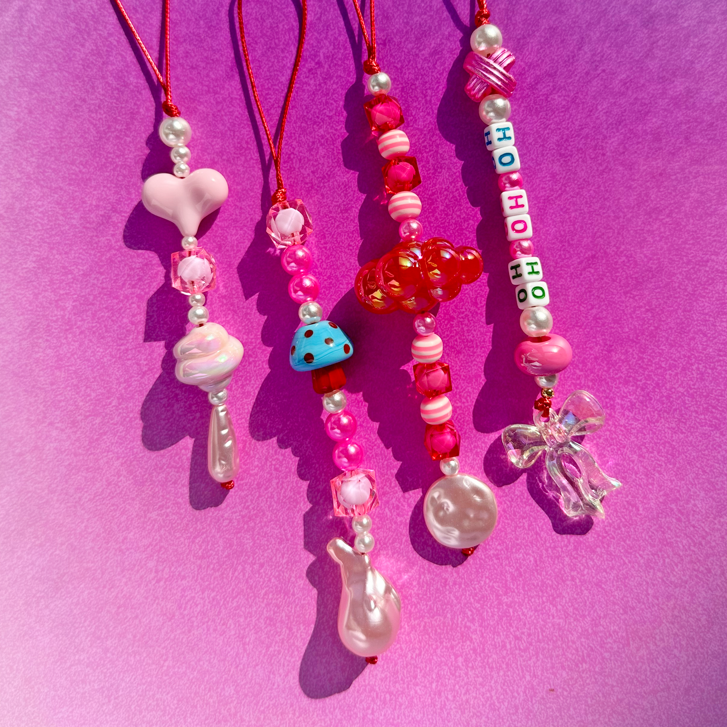 🎄 Paint The Town Red Xmas Ornaments ˗ˏˋ ★ ˎˊ˗