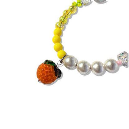 🍊 Blessed Mandarin Phone Charm