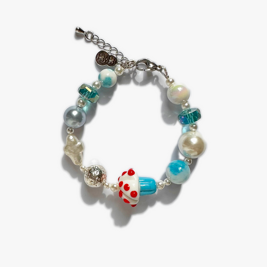 🎂 Birthday Cupcake Bracelet