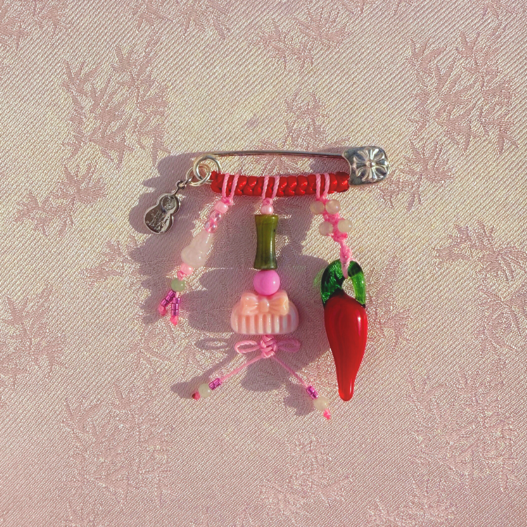 🌶️ Spicy Love Safety Pin