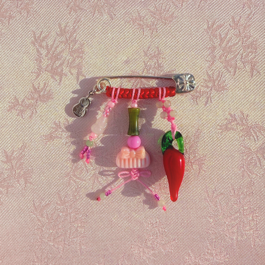 🌶️ Spicy Love Safety Pin