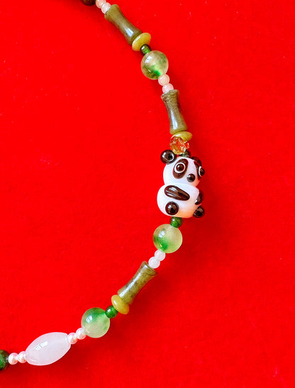 熊貓寶寶 🐼 Bamboo Panda Necklace
