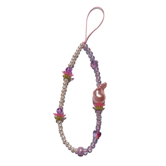 🪷 Lotus Flower Phone Charm