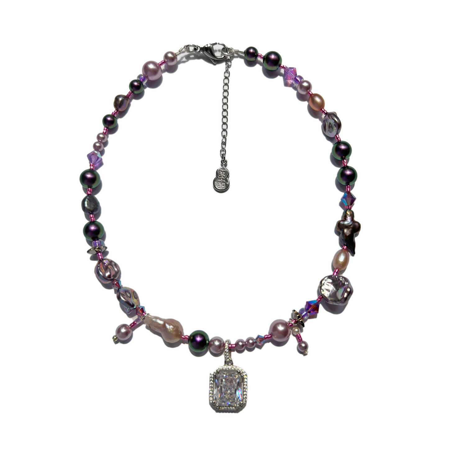 🔮 Purple Rain Necklace