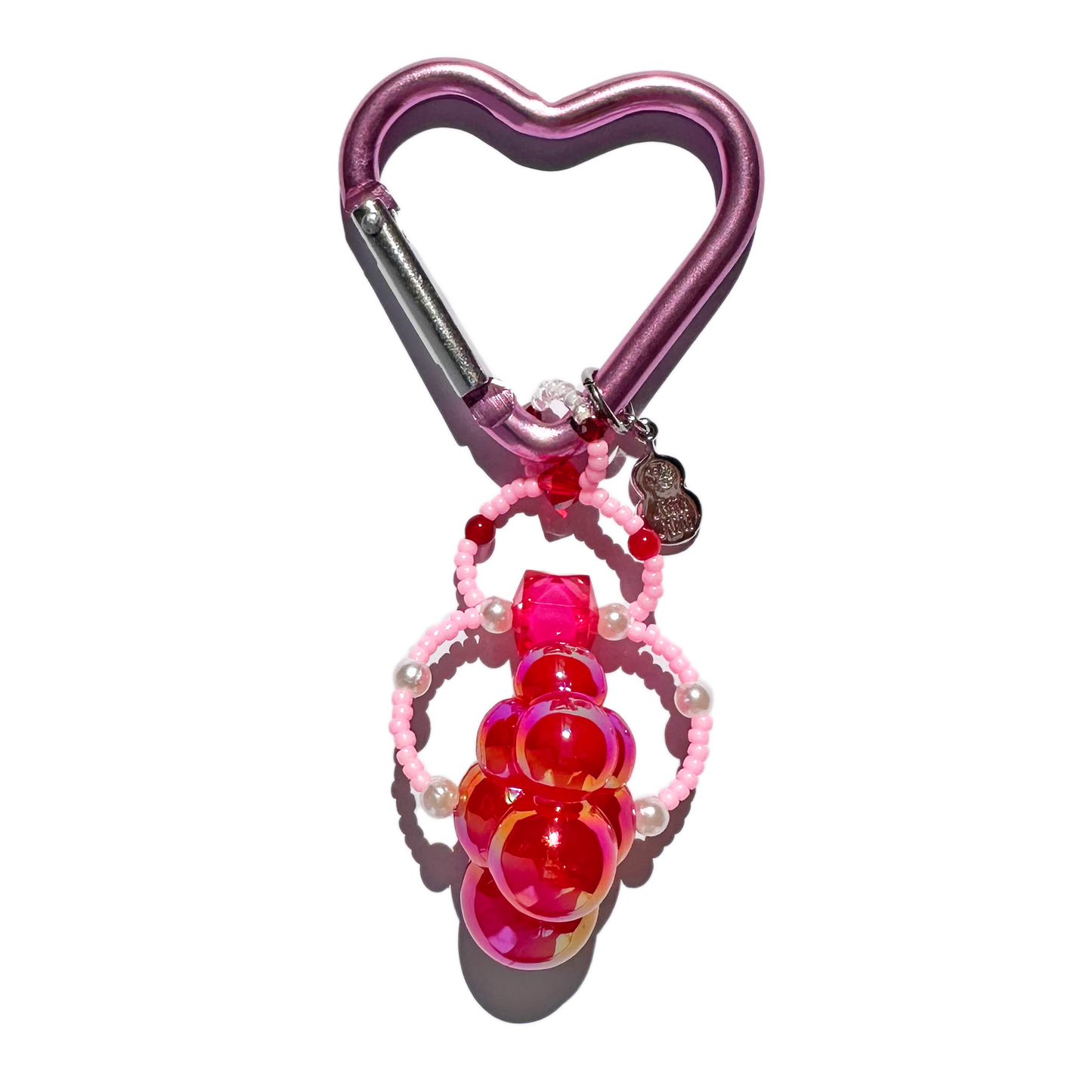 🪲 Wulou Slimy Bug Keychain (Ruby)